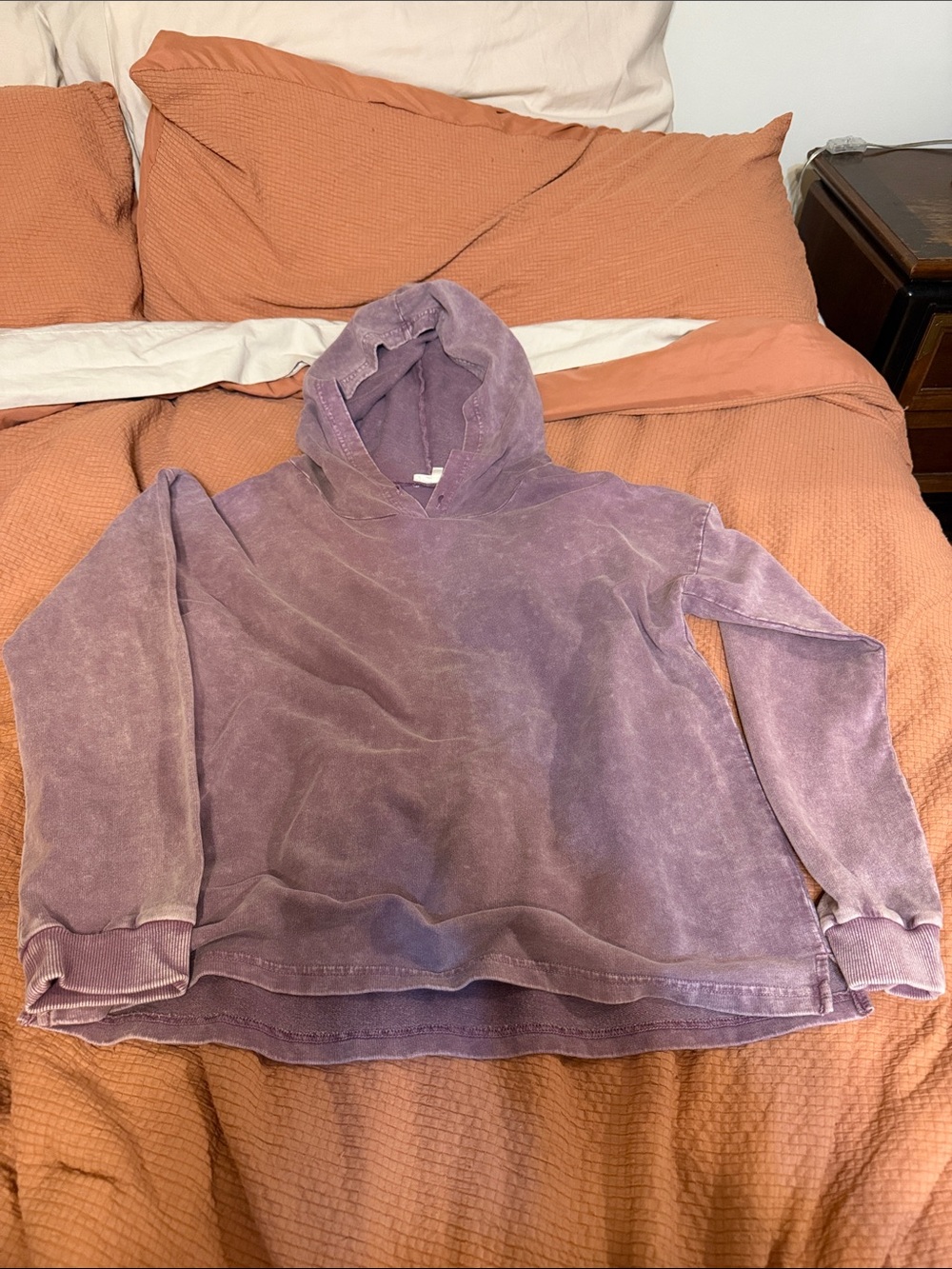 Longsleeve Cropped Tee with Hoodie